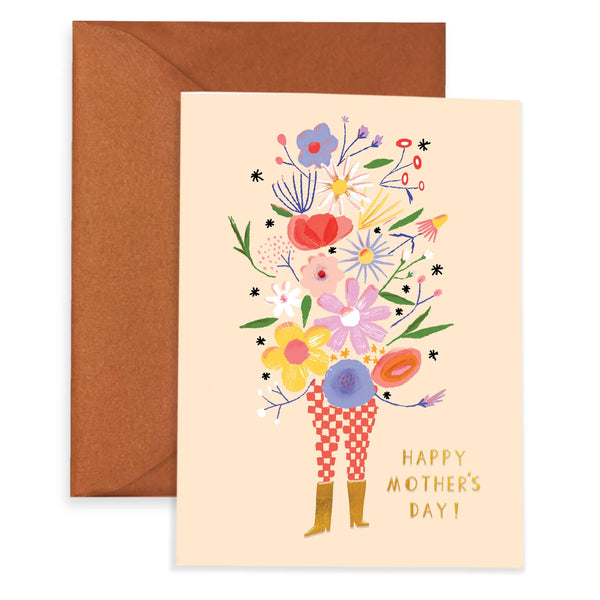 FLOWER TOWER - Mother's Day Card