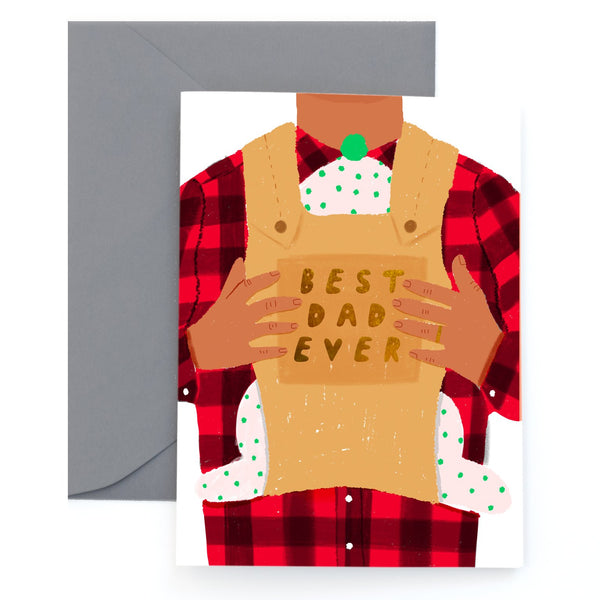 BEST DAD EVER - Father's Day Card