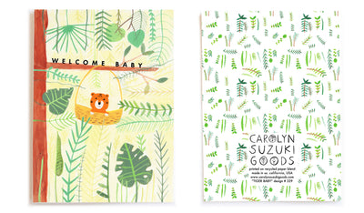 TIGER BABY - Baby Card