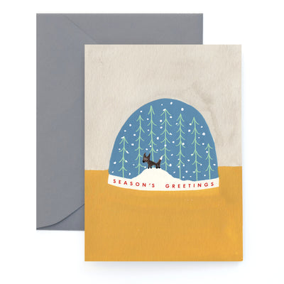 LITTLE SNOW GLOBE - Holiday Card