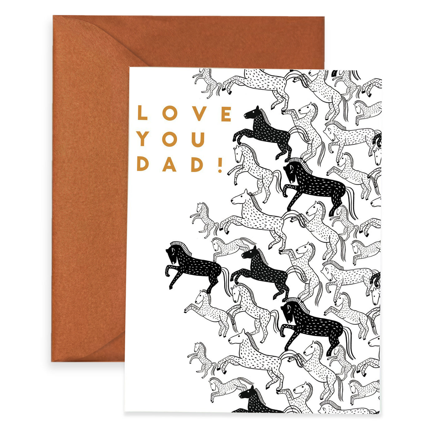 STALLIONS - Father's Day Card