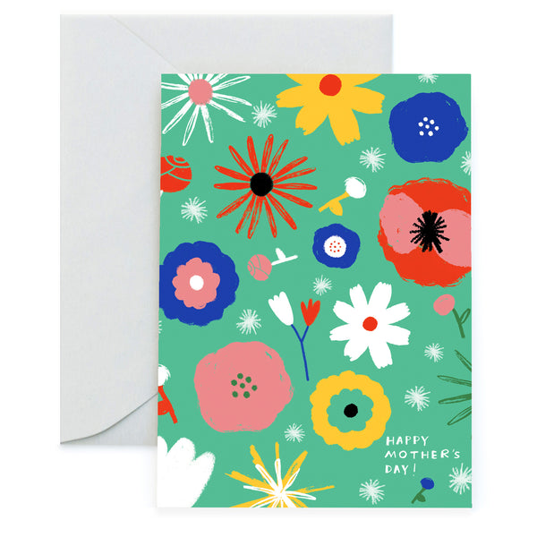FLOWER POWER - Mother's Day Card