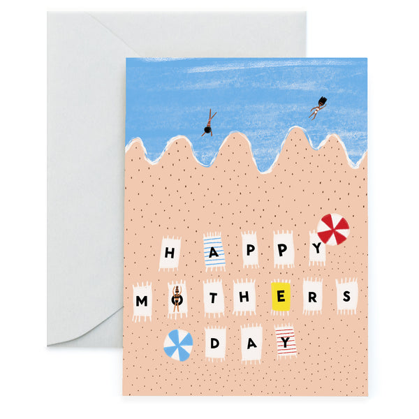 BEACH DAY FOR MOM - Mother's Day Card