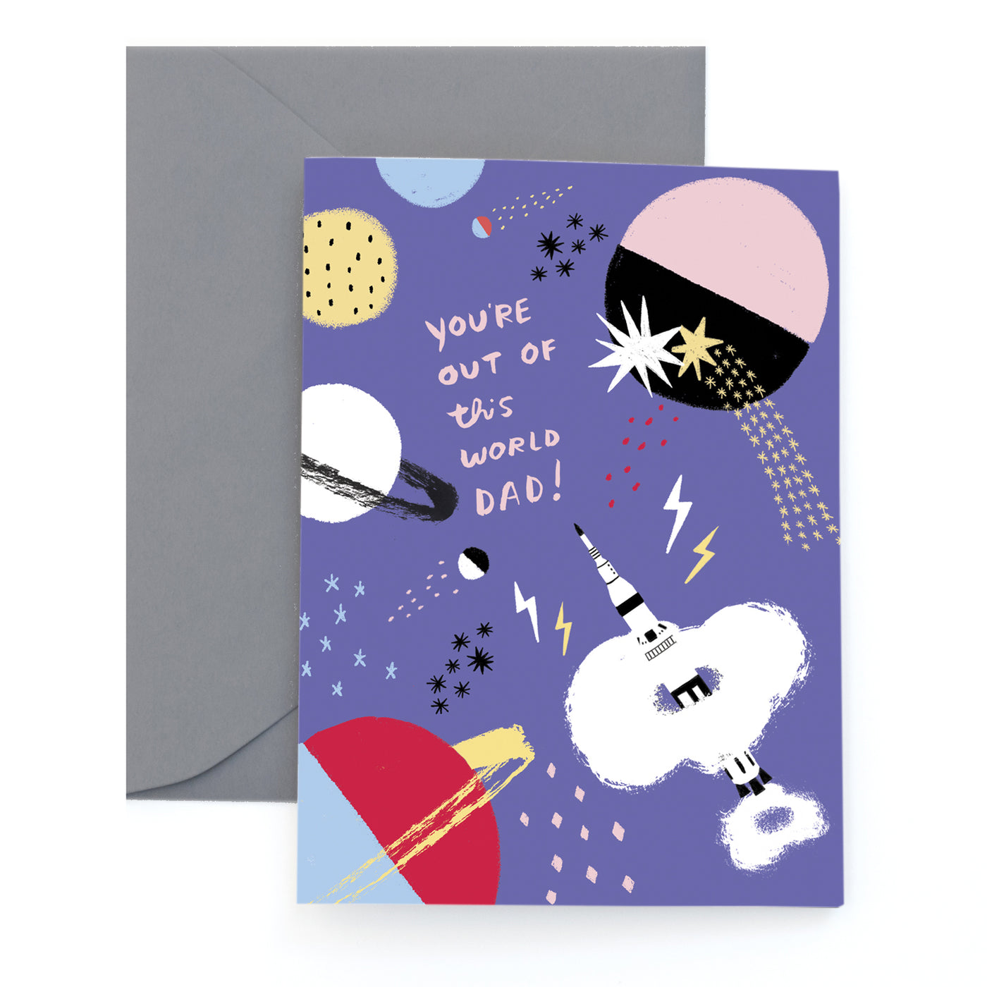 COSMIC DAD - Father's Day Card