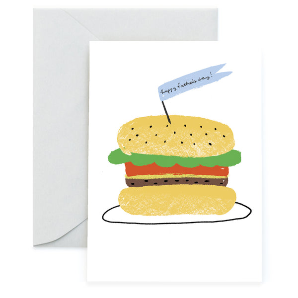 BURGER FOR DAD - Father's Day Card