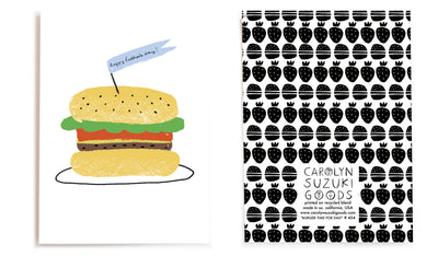 BURGER FOR DAD - Father's Day Card