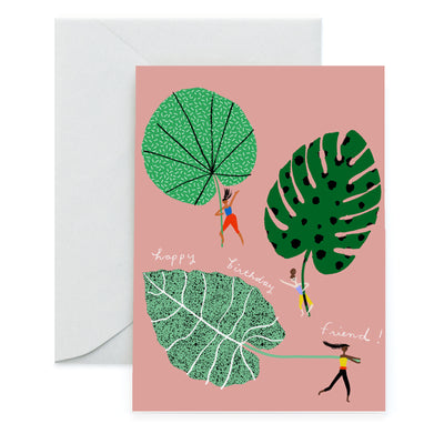 LEAF RIDERS - Birthday Card