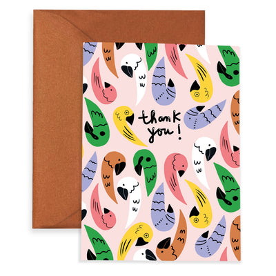 POLLY WANNA THANK YOU - Thank You Card Box Set of 6