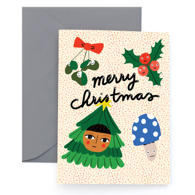 MERRY MUGS - Holiday Card Box Set of 6