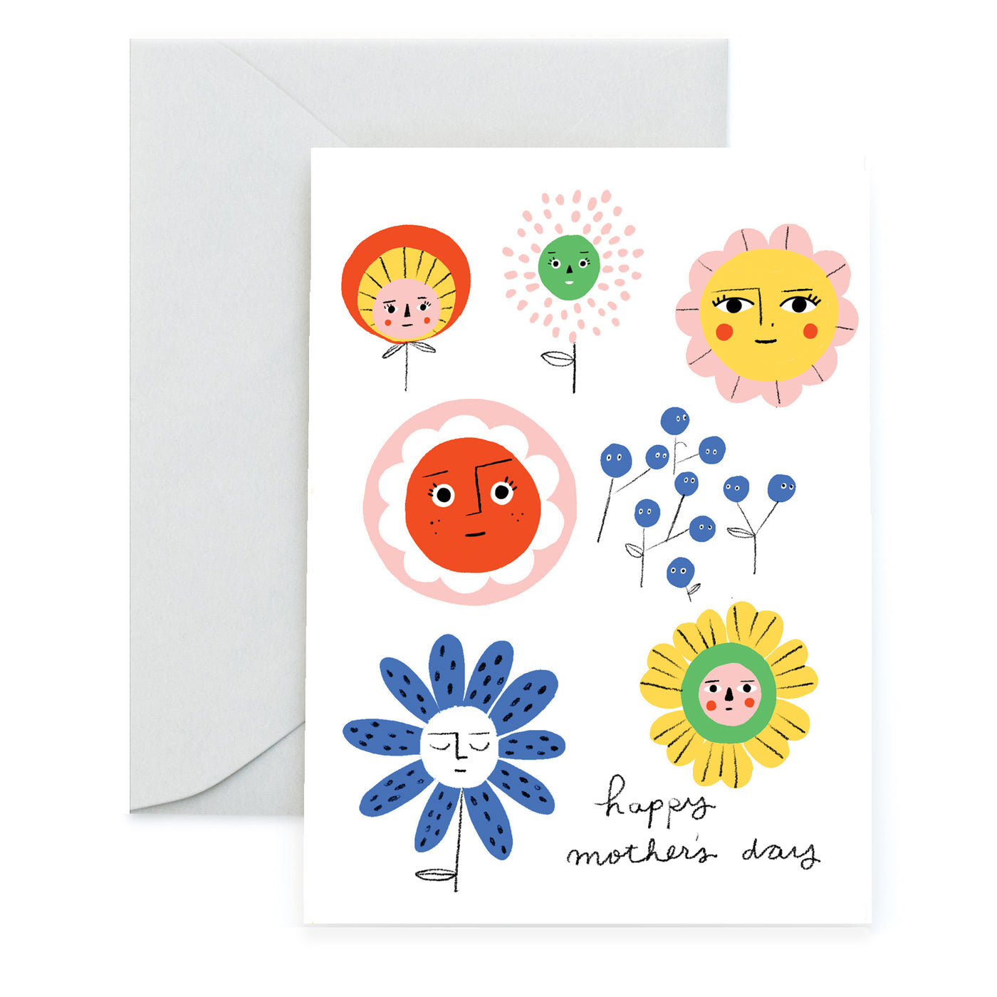 FLOWER MUGS - Mother's Day Card