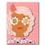 PARTY GIRL - Shaped Birthday Card