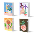 HOUSE PLANTS - Mini Card Set of 8