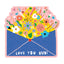 HEY LOVE - Shaped Stationery Set