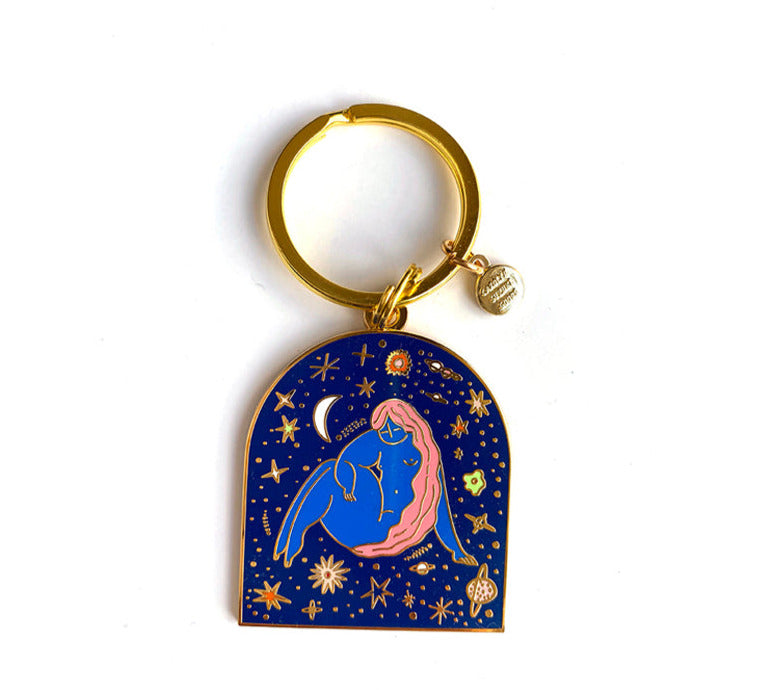 COSMIC GODDESS KEYCHAIN – carolynsuzukigoods