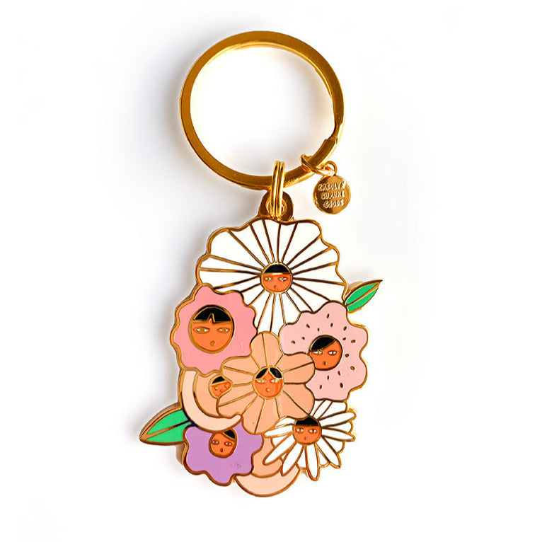 FLOWER BUNCH KEYCHAIN – carolynsuzukigoods