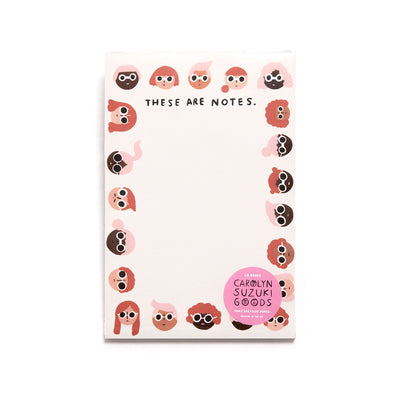 FACES - Note Pad