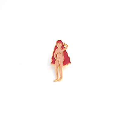 NATURAL WOMAN (Fair)- Enamel Pin