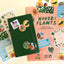 HOUSE PLANTS - 42 Sticker + Label Set