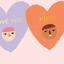 CONVERSATION HEARTS - Valentine Card