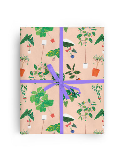 BOTANICAL XMAS - Rolled Gift Wrap