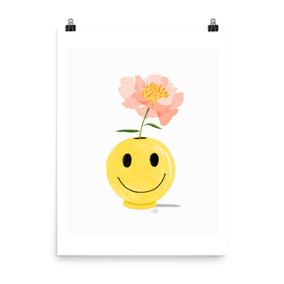 Happy Peony - Art Print